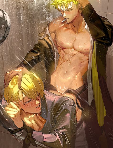 Roronoa Zoro And Sanji One Piece Drawn By Runa Nori31291404 Danbooru