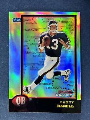 Bowman Chrome Interstate Refractor Danny Kanell Giants Ebay