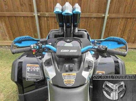 Can Am Outlander Xmr Snorkel Kit Deep Water Setup