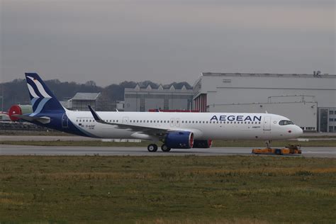 Airbus A321 271NX Aegean Airlines D AYAP SX NAC MSN 10189 AIB