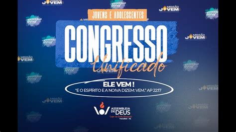 Congresso Unificado P Cristo Na Sua Casa Pr Oc Lio Nauar Manh