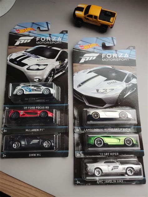 Hot Wheels Set Forza Motorsport Hobbies And Toys Toys And Games On Carousell