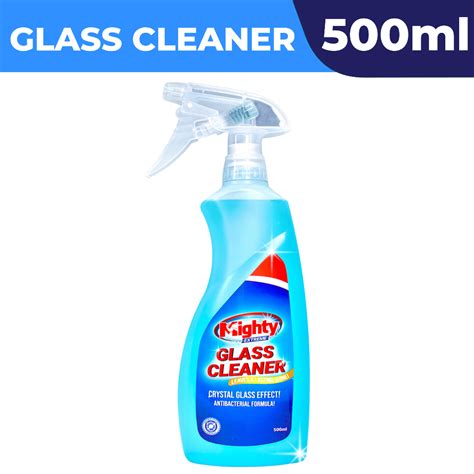 Mighty Glass Cleaner Antibacterial 500ml With Spray Glass Cleaner 500ml Shopee Philippines