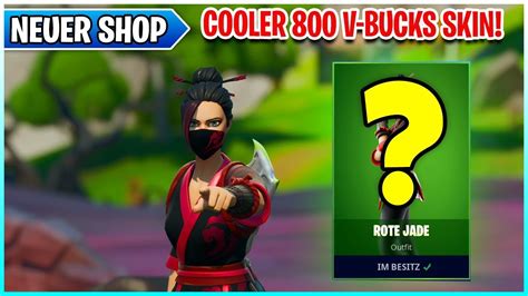 😱 Cooler Weiblicher 800 V Bucks Skin Ist Da 🛒 Fortnite Shop Von Heute