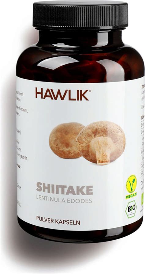 Polvere Di Shiitake Bio In Capsule Hawlik Vitalabo Shop Online Italia