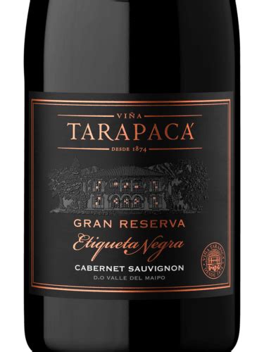 Tarapacá Gran Reserva Etiqueta Negra Cabernet Sauvignon Vivino