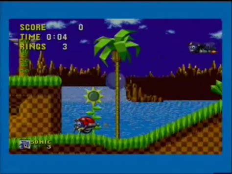 Sonic The Hedgehog Sega Mega Drive Pal Gameplay Sega Mega Drive