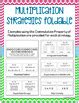 Multiplication Strategies Foldable Freebie TEKS 3 4E By Heather S