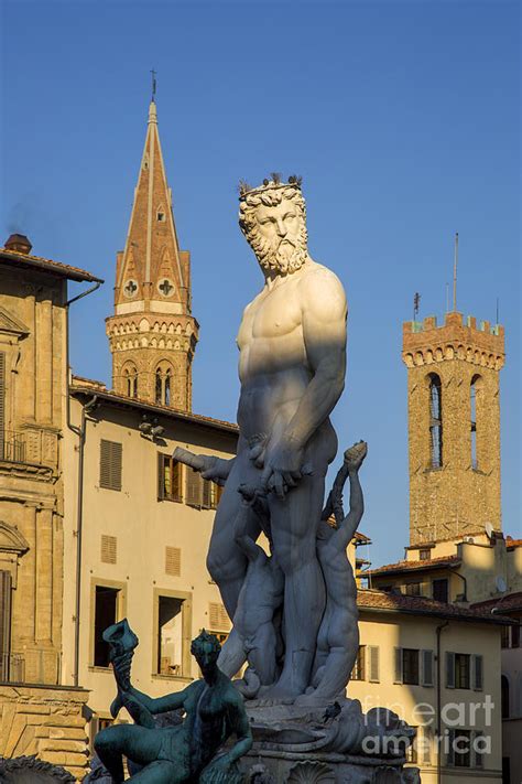 Neptune Statue - Florence Photograph by Brian Jannsen - Pixels