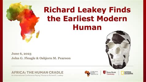 Richard Leakey Memorial Conference At Stony Brook University John