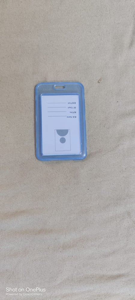 Blue Pvc Id Card Holder For School At Rs Piece In Aligarh Id