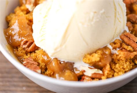 Pumpkin Pecan Cobbler Tabs Tidbits