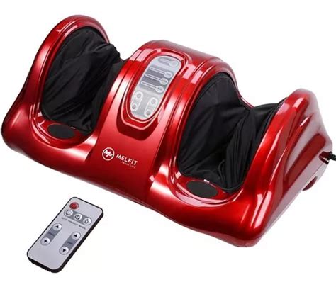 Massageador Elétrico Shiatsu Melfit Para Pés E Tornozelos 3 Modos Cor I4000 Vermelho