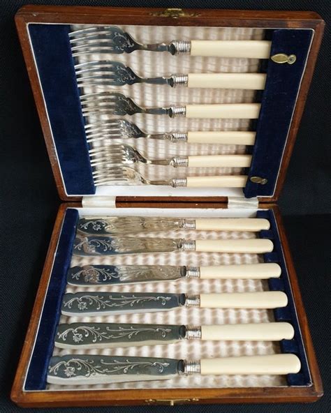 Joseph Yates C Fish Cutlery For Edwardian Catawiki