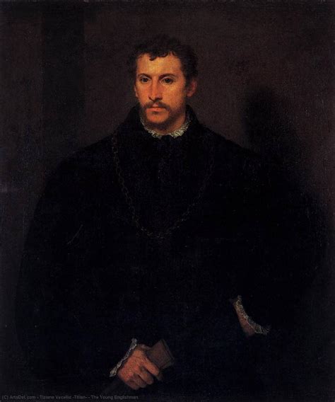 Grabados De Calidad Del Museo El Joven Inglés 1540 De Tiziano Vecellio