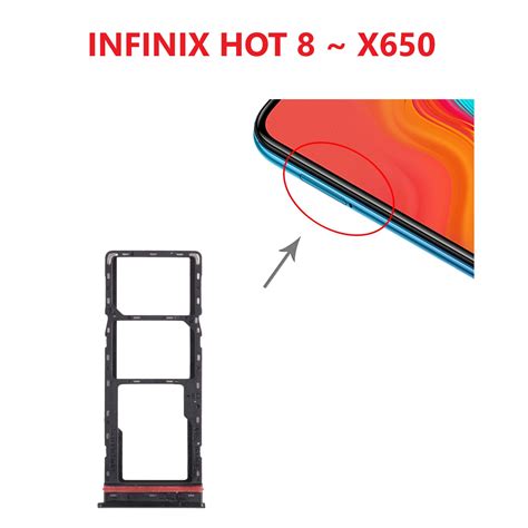 Sim Tray Infinix Hot X Sim Slot Card Simcard Tray Benitech Lazada Indonesia