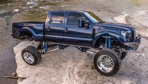 Lifted F250 Diesel Pmf Sema Show Truck Built Motortrans King Coilovers 1ft7w2bt2eeb33529