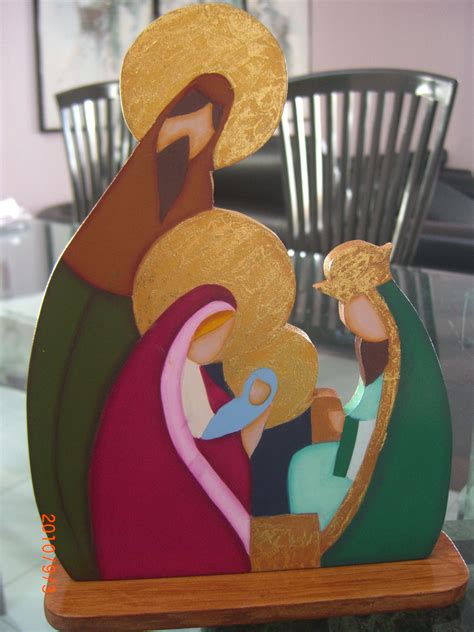 Nacimiento Artesanal Hecho En Mdf Christmas Nativity Scene Navidad