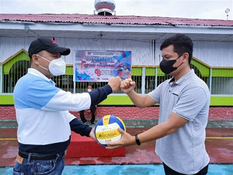 Sambut Hari Bhakti Pemasyarakatan Ke Rutan Majene Gelar Porsenap