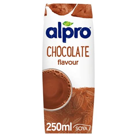 Alpro Soya Drink Chocolate Flavour 250ml Tesco Groceries