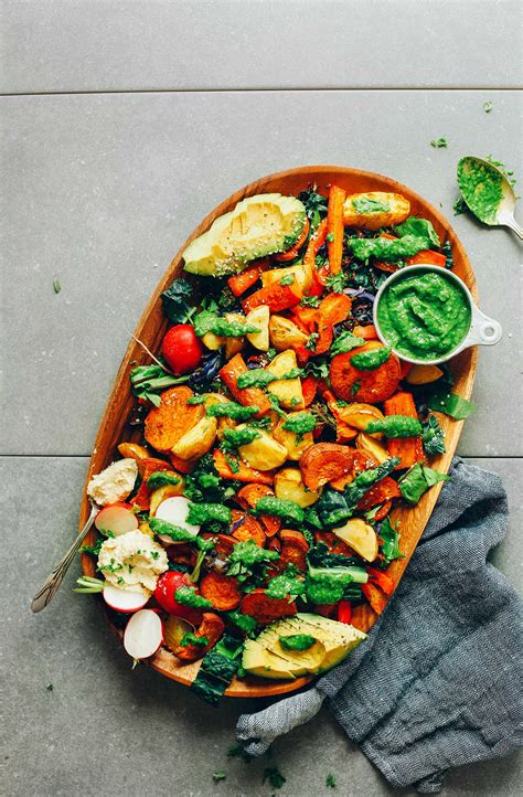 Delicious And Nutritious Roast Vegetables Salad Recipe