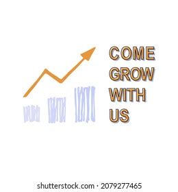 Come Grow Us Banner Recruitment Ad Stock Vector (Royalty Free ...