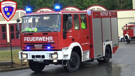 Neu Mit Led Blaulicht Tlf Feuerwehr Stadtroda Youtube