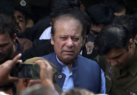 From London Pakistans Former Prime Minister Nawaz Sharif Blames Ex