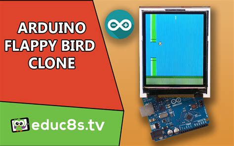 Arduino Flappy Bird Game With A Color Tft Display St