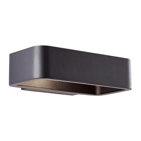 Applique extérieure GOLDA couleur noir led intégré