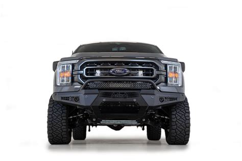 2021 Ford F 150 Honeybadger Front Bumper W Top Hoop Addictive Desert Designs Leader In