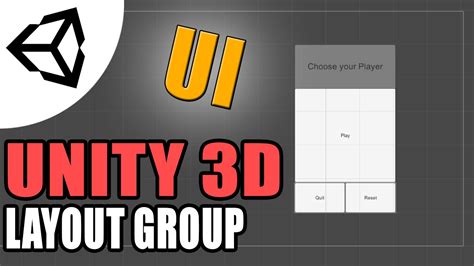 Using Layout Groups Ui V4 6 [tutorial][c ] Unity 3d Youtube