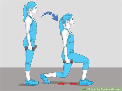 8 Easy Ways To Do Squats And Lunges With Pictures