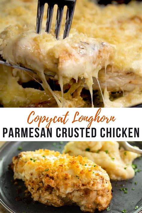 Copycat Longhorn Parmesan Crusted Chicken - Pinnerfood