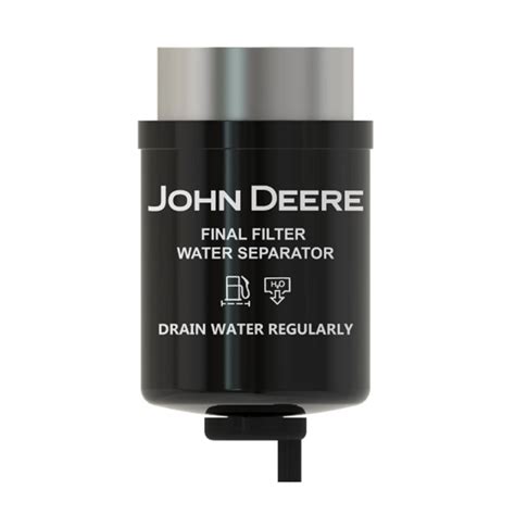 John Deere Fuel Filter With Drain Valve RE62418 Ben Burgess