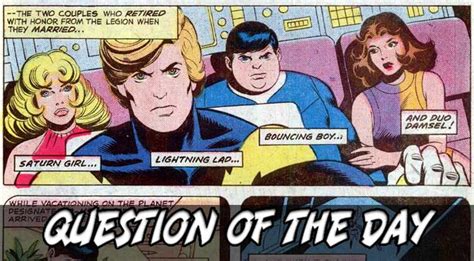 Major Spoilers Question Of The Day Married Superheroes Edition — Major