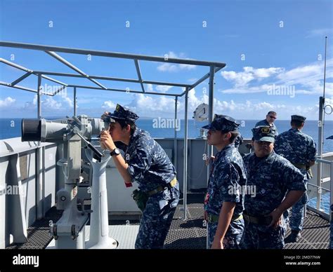 SAIPAN July 13 2022 Sea Cadets From The U S Navy League In Saipan