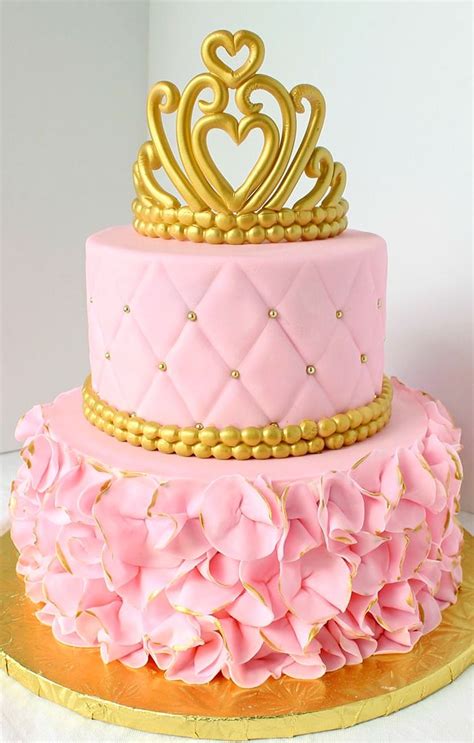 Princess Ruffle Cake Custom Cakes And Cupcakes