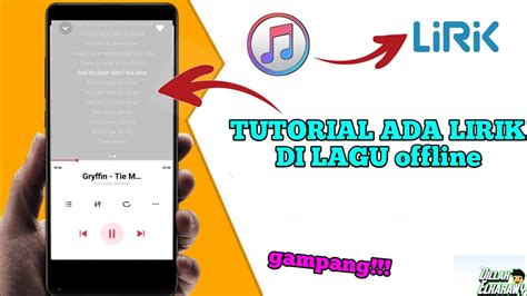 Cara Menambahkan Lirik Lagu Di Hp Android Youtube