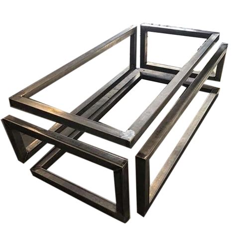 Modern Silver Stainless Steel Table Frame Grade Of Material SS312