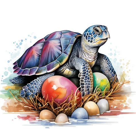 Premium Photo There Is A Turtle That Is Sitting On The Ground With