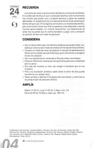 Joven Lecci N La Epopeya De Jon S Escuela Sab Tica Pdf