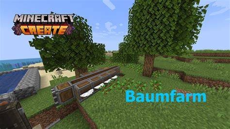 Ich Baue Eine Baumfarm Minecraft Create 03 YouTube