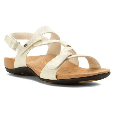 Vionic - Vionic By Orthaheel Rest Paros White Patent Sandals - Walmart ...