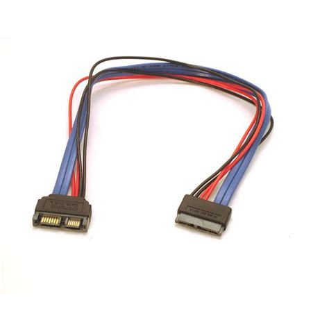 13 Pin slimline SATA to 7+6 13P SATA Extension Cable