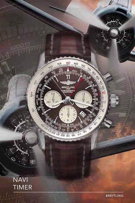 Breitling Navitimer / Aviation Watch Print. Bold Graphic Art on Canvas ...