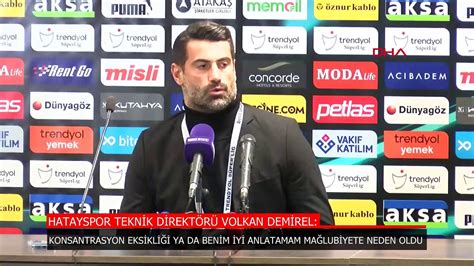 Volkan Demirel den Beşiktaş maçı sonrası istifa sinyali En kısa sürede