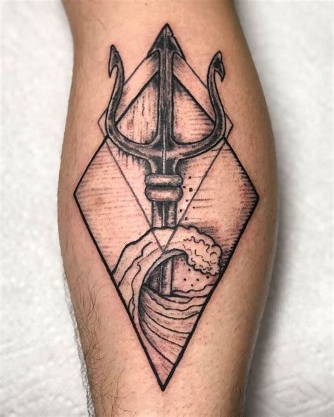 Amazing Poseidon Tattoo Designs With Meanings Greek Gods