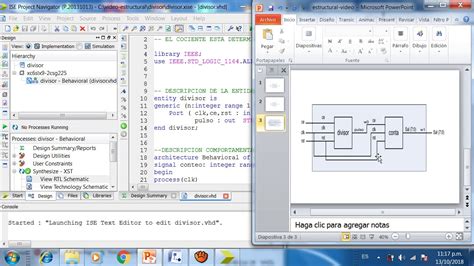 DISEÑO DE UN CONTADOR ESTRUCTURAL EN VHDL YouTube