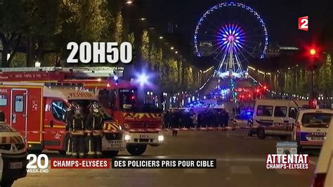 Attentat Sur Les Champs Lys Es Un Policier Mortellement Touch